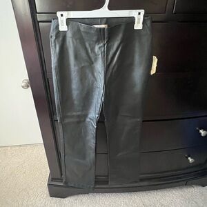 Alterd State faux leather crop pants.